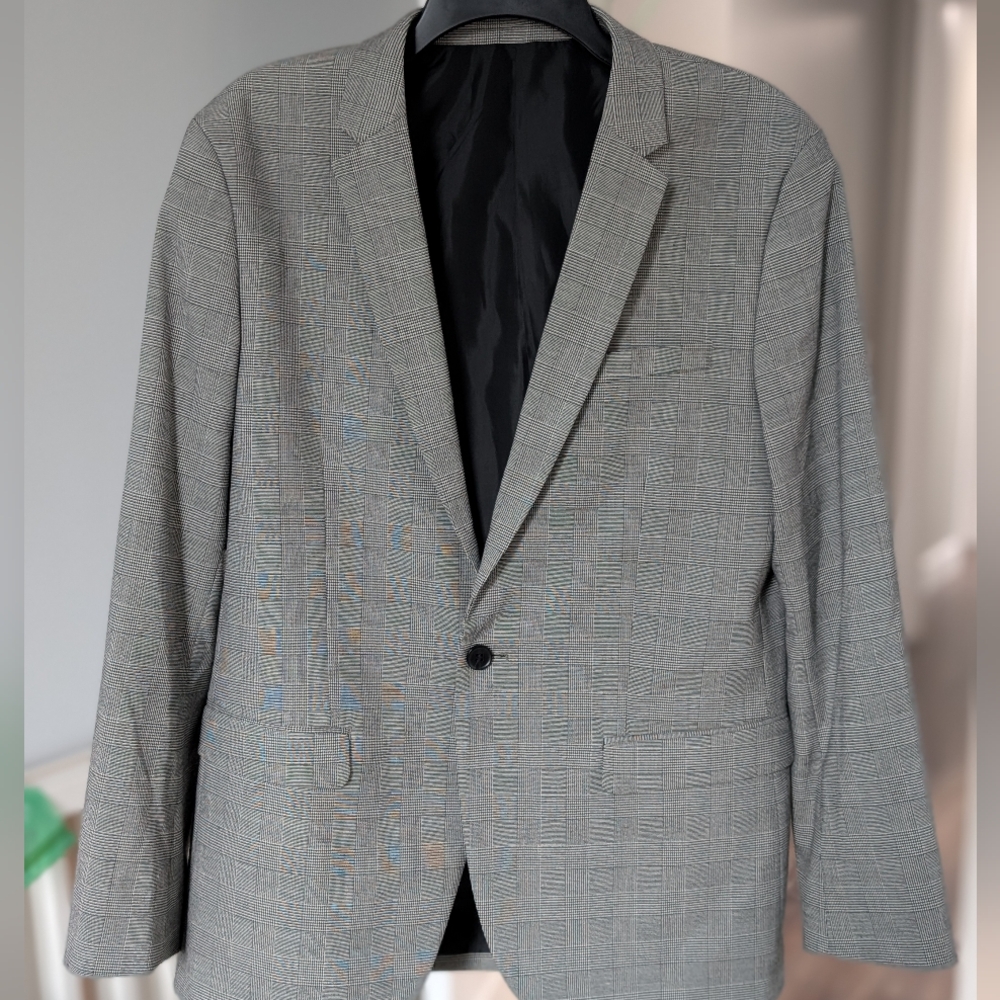 H&M Gray Sport Coat Modern Cut